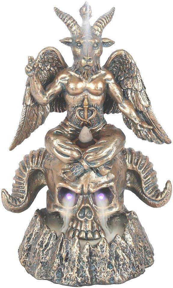 Baphomet Işıklı Biblo Tütsülük
