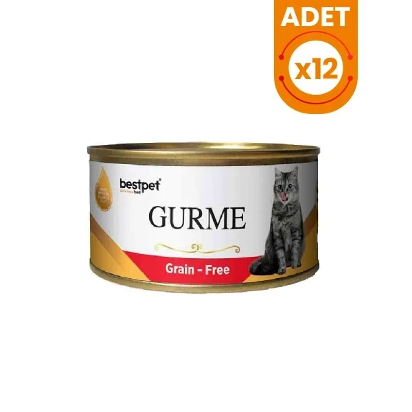 Bestpet Gurme Jöleli Kuzu Etli Yetişkin Konserve Kedi Maması