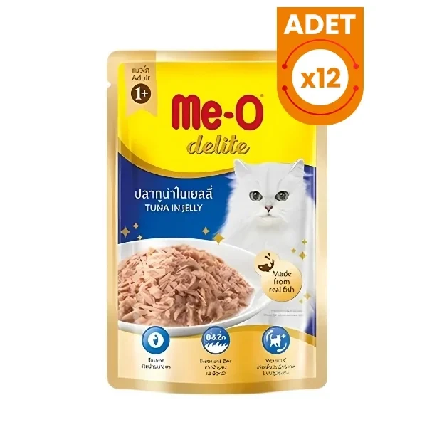 Meo Delite Ton Balıklı Pouch Yetişkin Konserve Kedi Maması