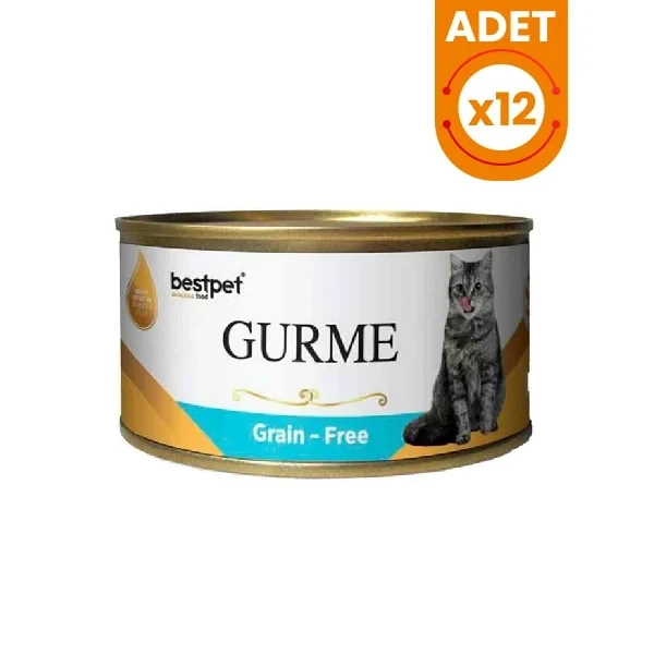 Bestpet Gurme Jöleli Tuna Balıklı Yetişkin Konserve Kedi Maması