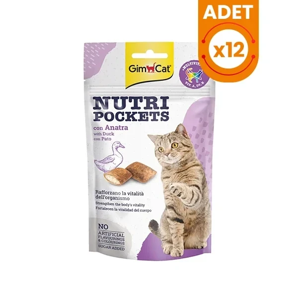 Gimcat Nutri Pockets Ördekli Kedi Ödül Maması