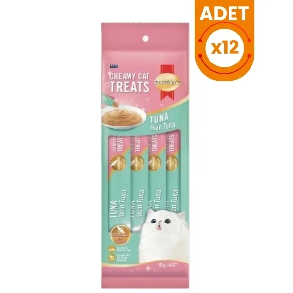 Smartheart Ton Balıklı Sıvı Kedi Ödül Maması